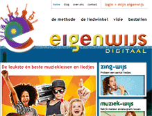 Tablet Screenshot of eigenwijsdigitaal.nl